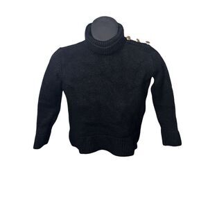 RARE SHOWSTOPPER Beautiful women Tuckernuck Rollins Funnel Neck style Sweater Bl